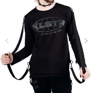 LIMITED TIME PRICE DROP Killstar hack you up longsleeve unisex SM NO STRAPS BNWT